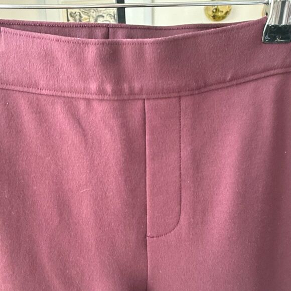 Spanx Air Essentials Wide Leg 20385R Chianti Burgundy Merlot Maroon M - Picture 3 of 6